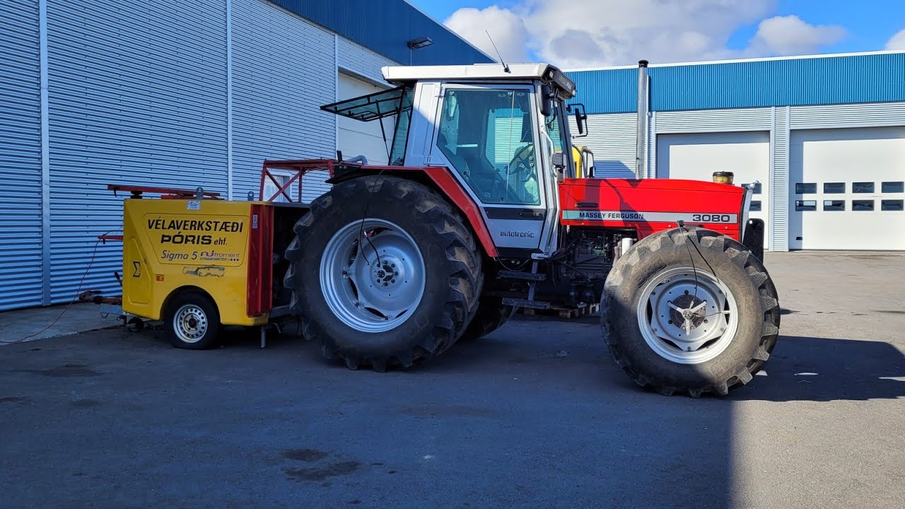 Massey Ferguson 3080 dyno test 165hp