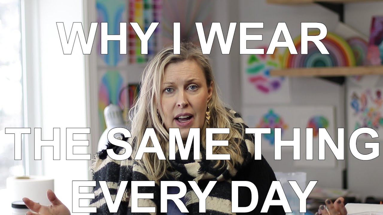 Why I Wear The SAME THING Every Day