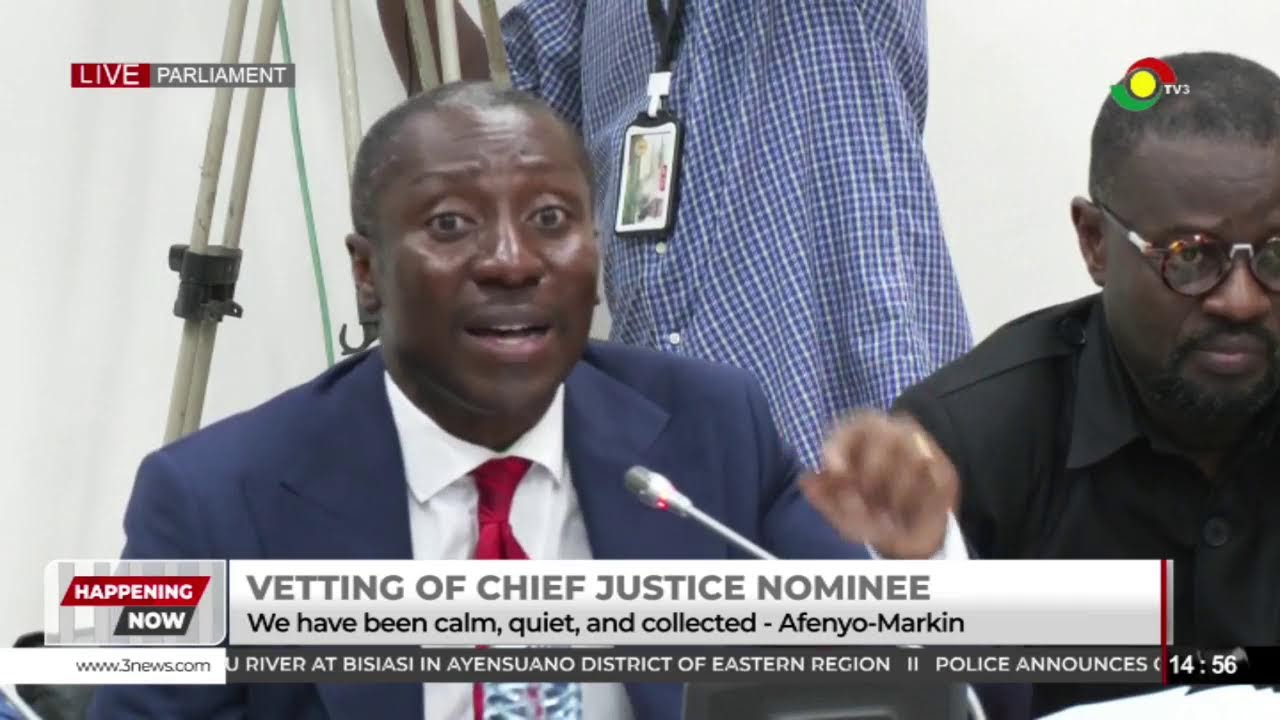LIVE: Vetting of Chief Justice Nominee Paul Baffoe-Bonnie || 10-11-2025