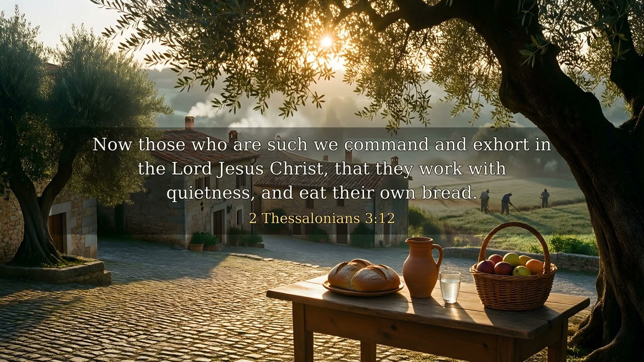 2 Thessalonians Chapter 3 - UPDV Bible in 4K