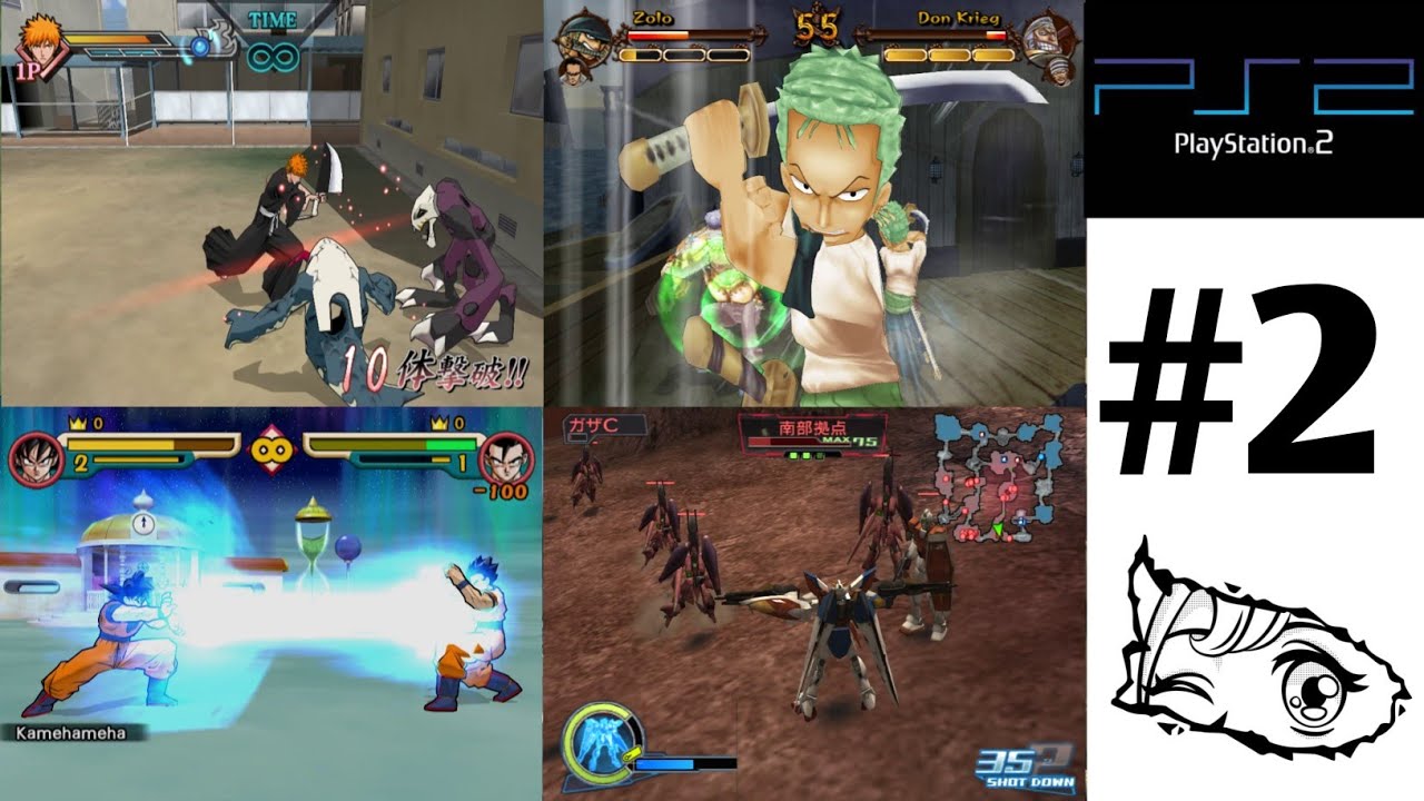 Top 50 Best Anime Based Games for PS2 [PART 2]