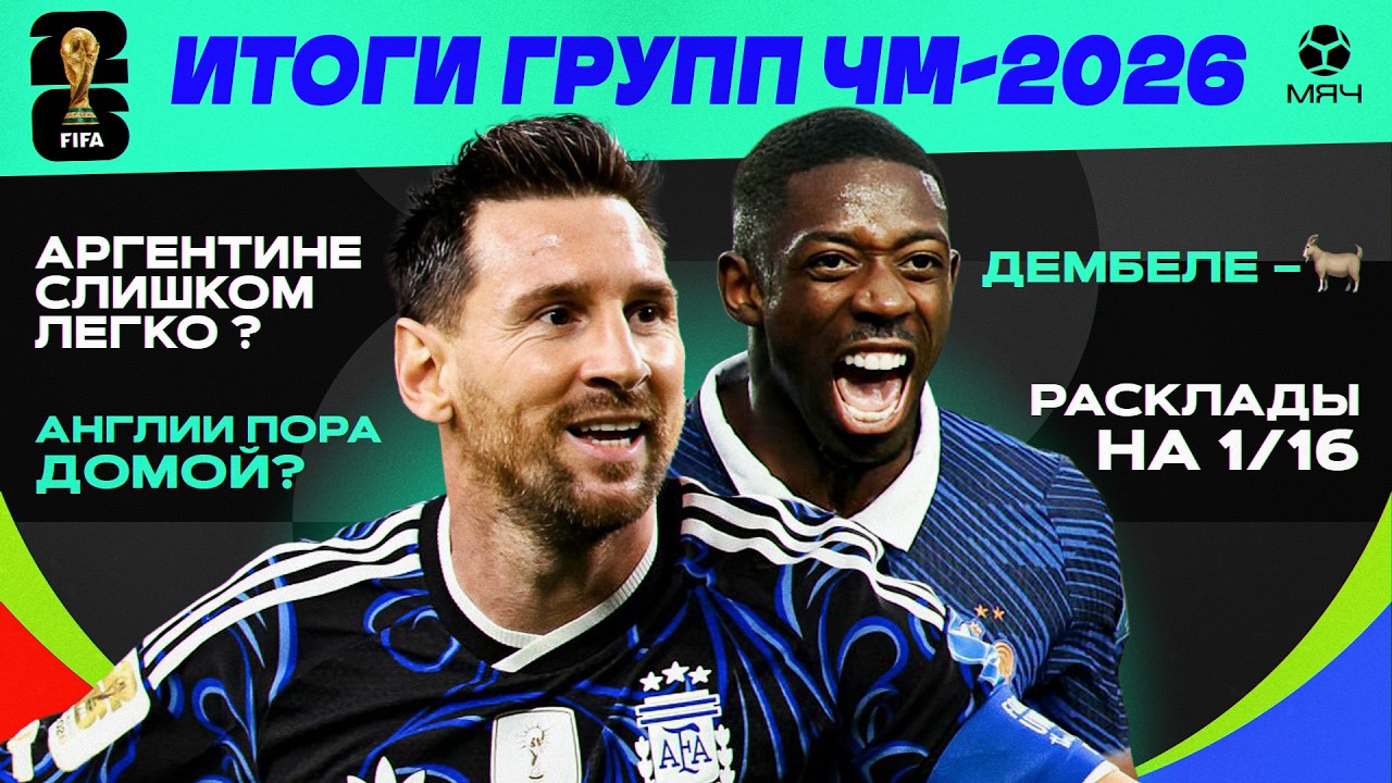 Итоги группового этапа ЧМ-26 | МЯЧ Подкаст