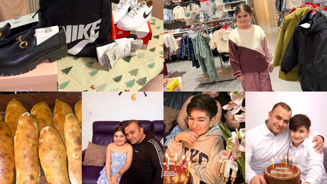Ամուսնուս և տղայիս տարեդարձը🎂#նվերներ#գնումներ#amboxing 🤗