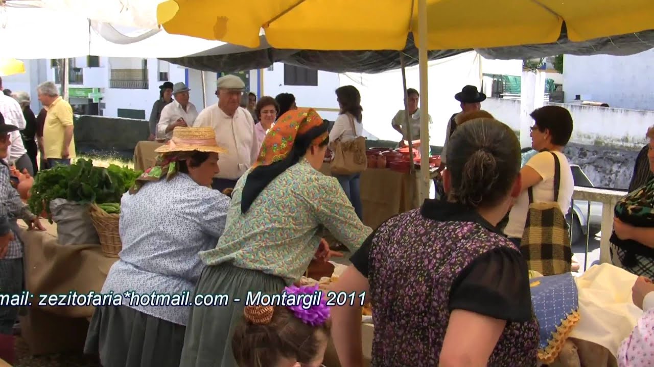Montargil - Mercado á moda antiga