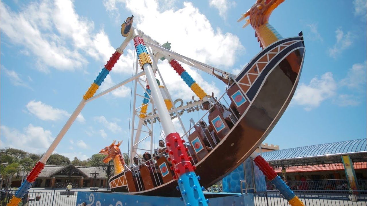 Pirate Ship(The Dragon) At Splash N Fun (water-park) | Mauritius 2020