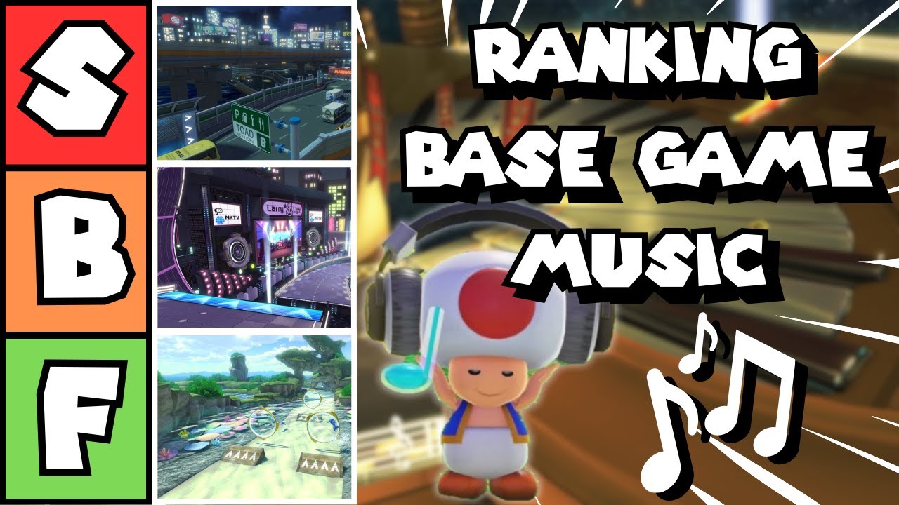 Ranking EVERY Mario Kart 8 Deluxe SONG!