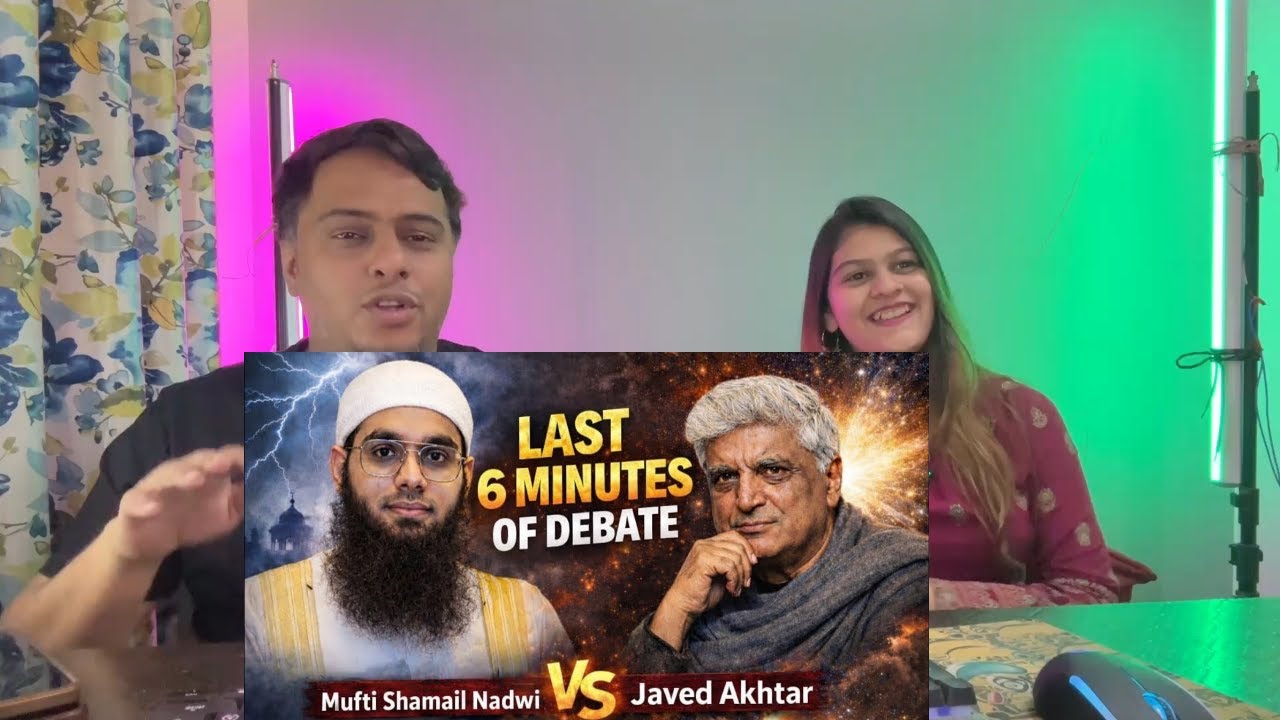 Indian Reaction on Last 6 Minutes of God Debate | Shocking | Mufti Shamail Nadwi vs Javed Akhtar