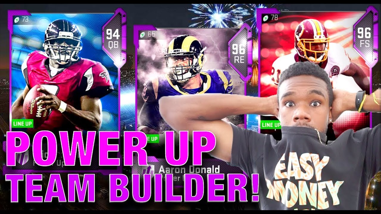 ALL POWER UP TEAM BUILDER! MADDEN 19 ULTIMATE TEAM