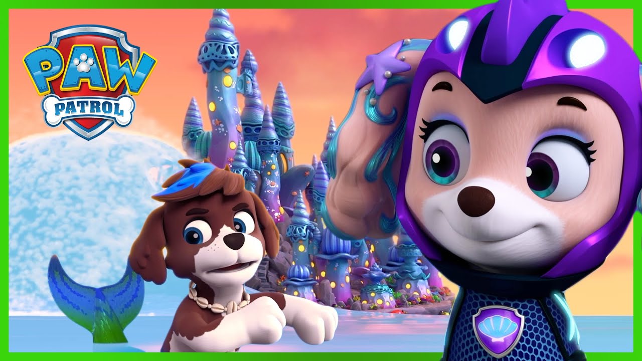 Aqua Pups Save Puplantis! - PAW Patrol Episode - Cartoons for Kids