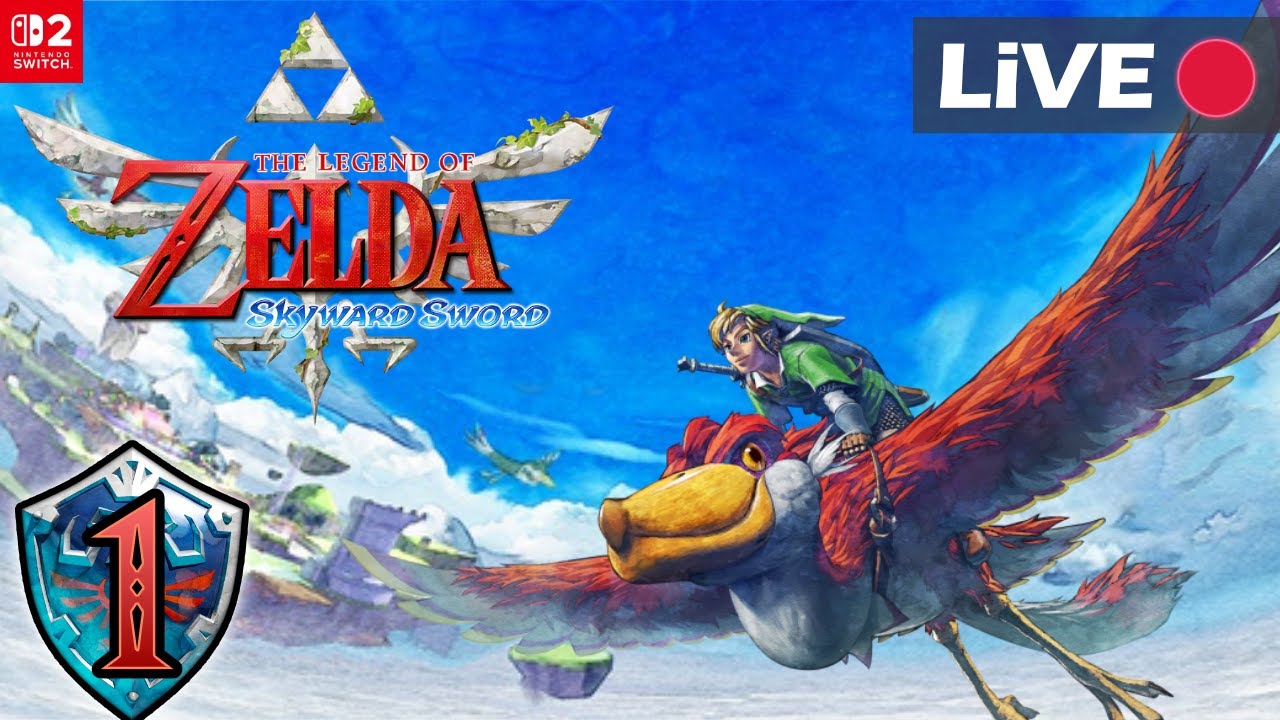 [🔴LIVE]: Skyward Sword HD - Auftakt