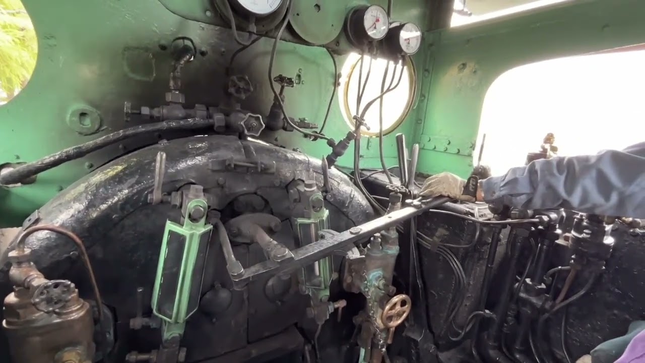 工業技術博物館　2100型　蒸気機関車　有火運転
