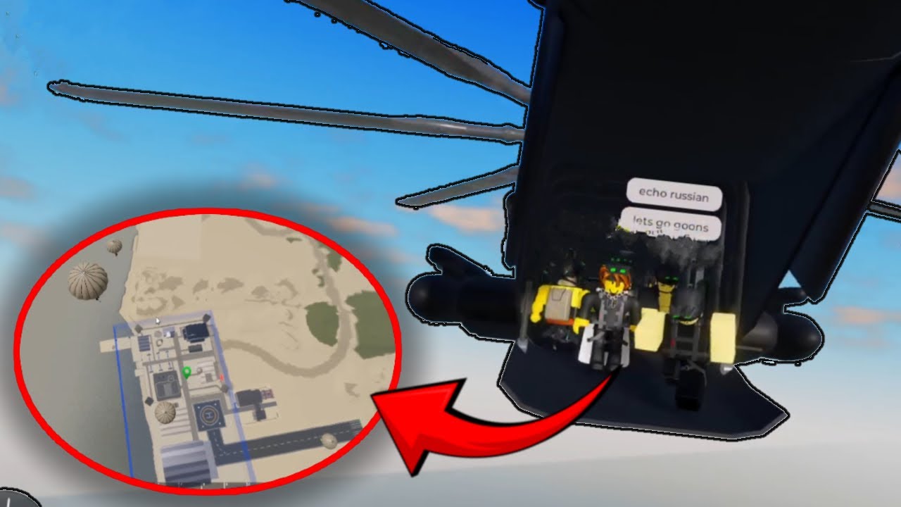 Paratrooping Into BASES 🗣️🔥 | War Tycoon Raid!