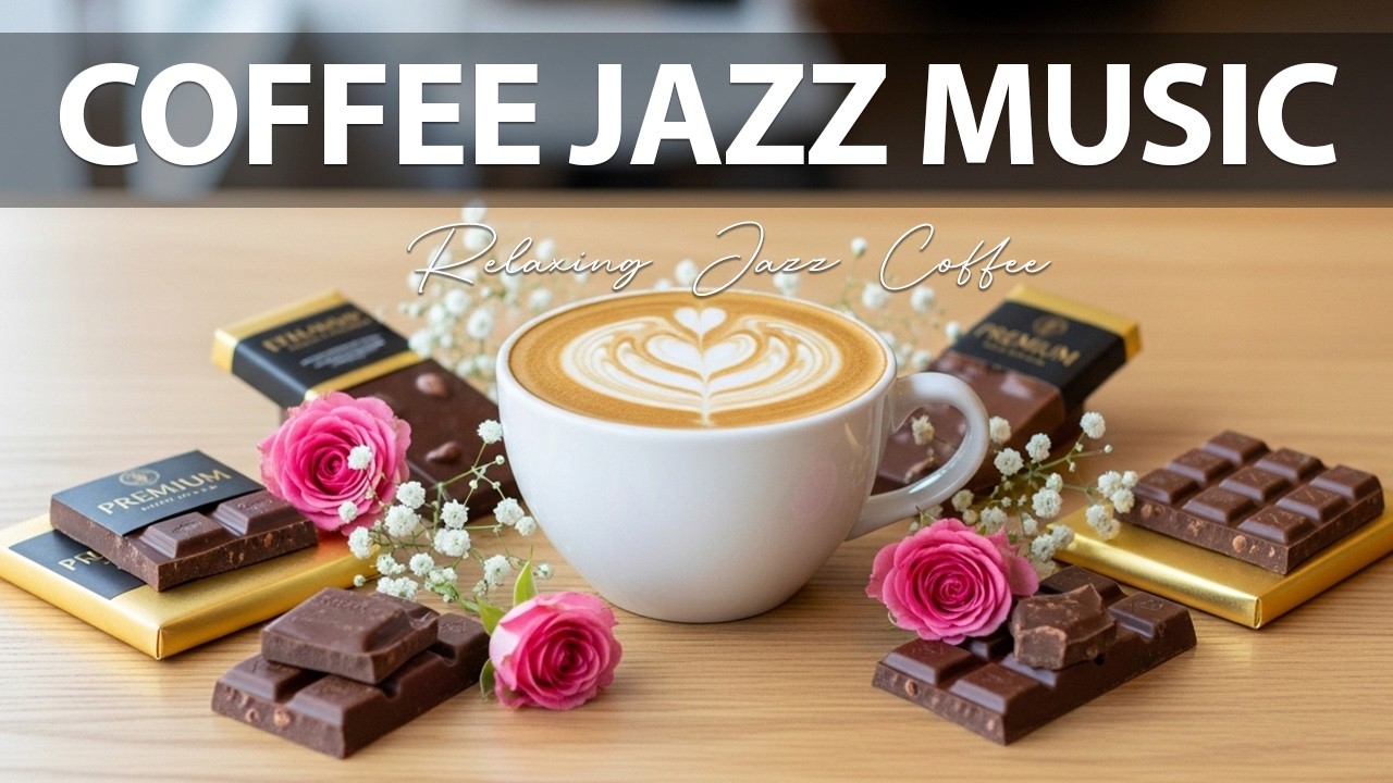 Coffee Jazz Music ☕ Relaxing Jazz Music for Relaxing, Great Moods and Happy Moods
