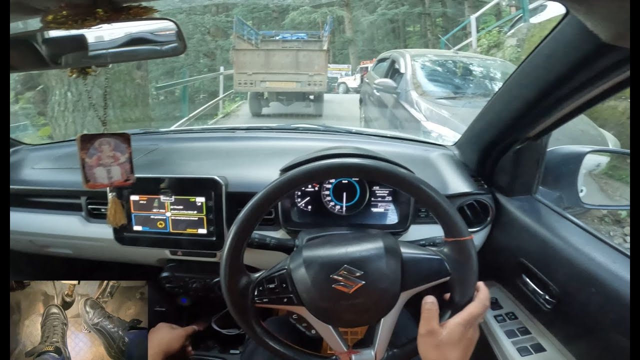 Exploring tight roads of Shimla | Tutorial Video | Perfect car for tight uphill | POV & Footwork