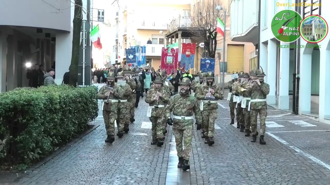 2026 Buja (UD) - Giornata Nazionale della Memoria e del Sacrificio degli Alpini - 2.Sfilata iniziale