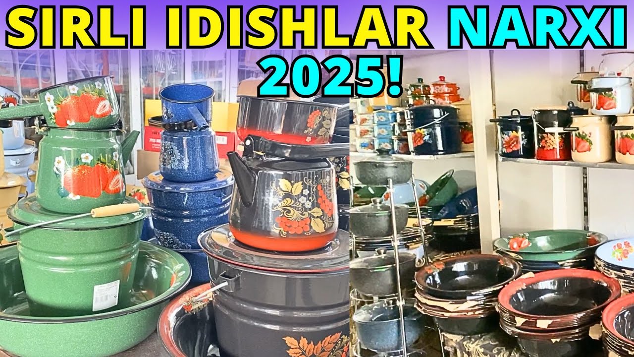 IDISH BOZOR NARXLARI 2025 - ИДИШЛАР ТЎПЛАМИ BOGEMA, SHOHONA  SIRLI IDISHLAR TO'PLAMI JAHON BOZORI