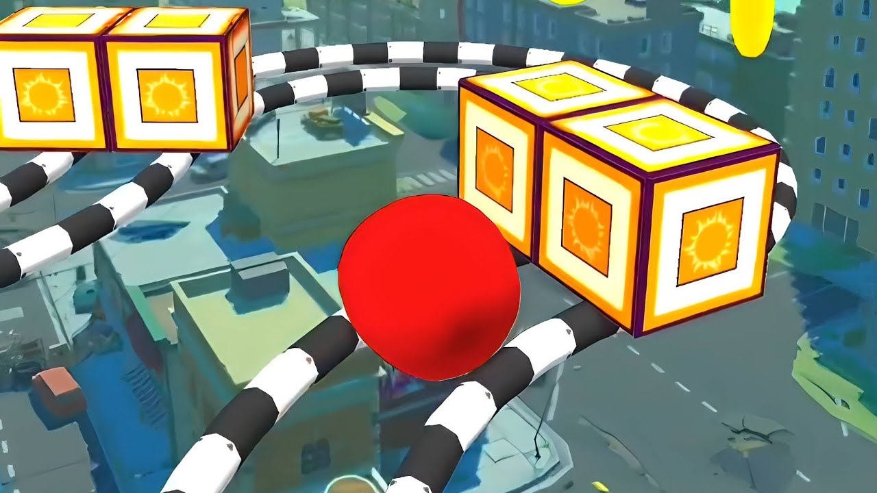 Rolling Ball Sky Escape New Updat Gameplay Level 55