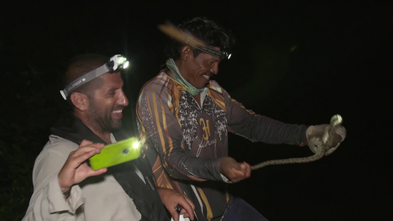 Filming in the Amazon (The Big Fish Off) - Ali Hamidi