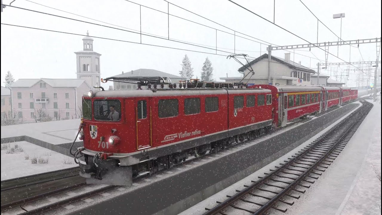 TS 2022 RW Enhancer 2: Short run on the Bernina Line (My First Talk & Drive)
