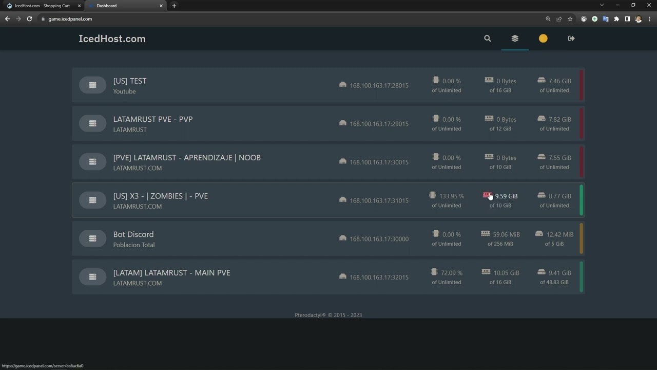 Rust in Spanish | Buy hosting on icedhost