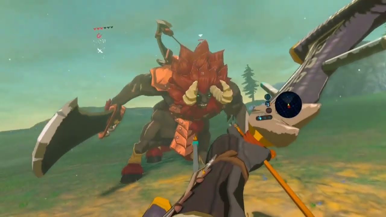 Conquering Ploymus Mountain #botw #zelda