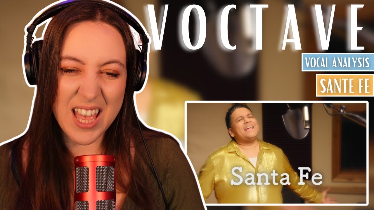 VOCTAVE belting out SANTA FE (Reaction & Analysis) | Jennifer Glatzhofer