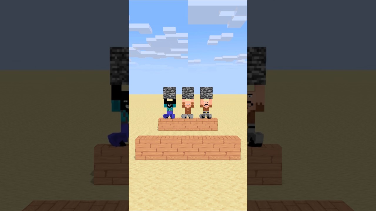 He Made It Even Without Herobrine #friendship #shorts #trending #anime