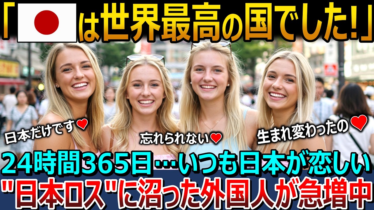 【海外の反応】「人生がつまらなくなってしまった」訪日外国人が沼る&ldquo;日本ロス&rdquo;の正体とは？