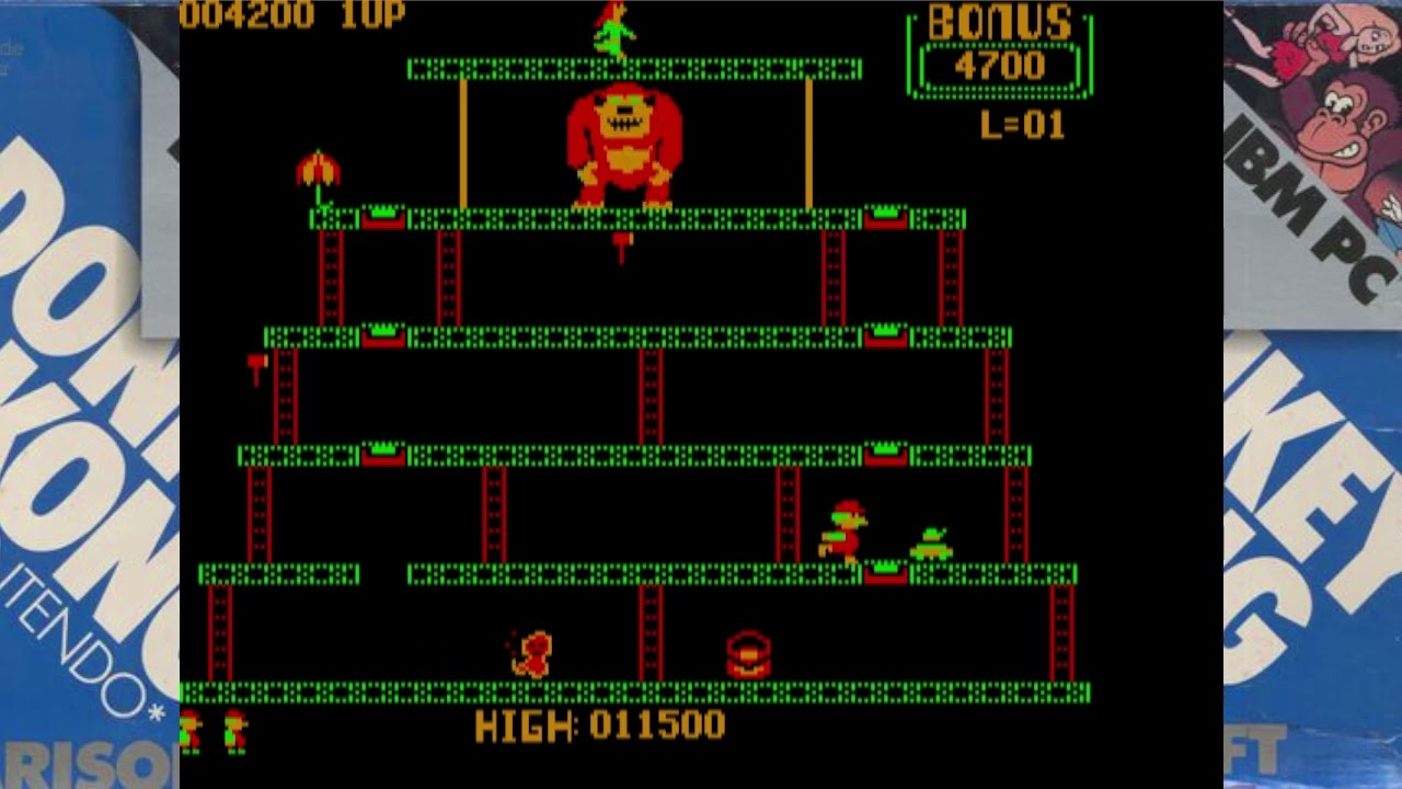 Donkey Kong - IBM Personal Computer (1983)