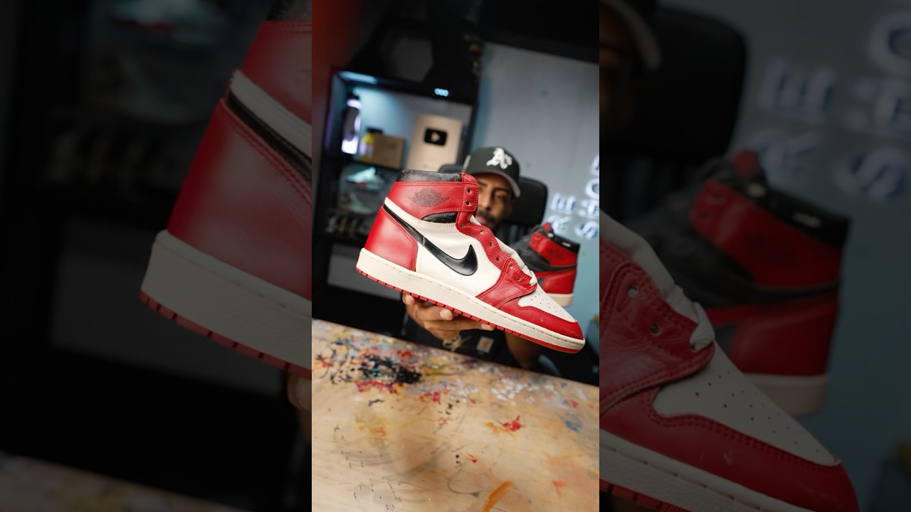 I Restored The OG 1985 Air Jordan 1 Chicago & Bred