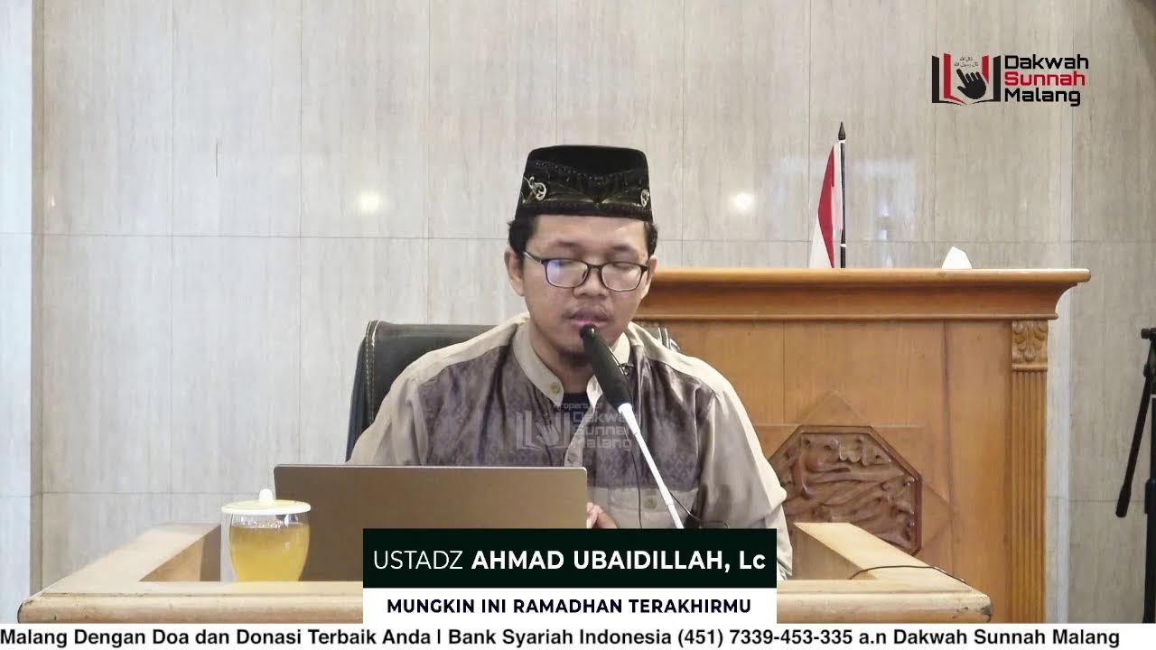 🔴 Mungkin ini Ramadhan Terakhirmu - Ustadz Ahmad Ubaidillah, Lc