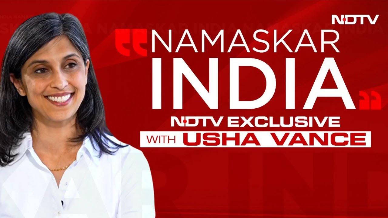 Usha Vance Interview | NDTV Exclusive - 