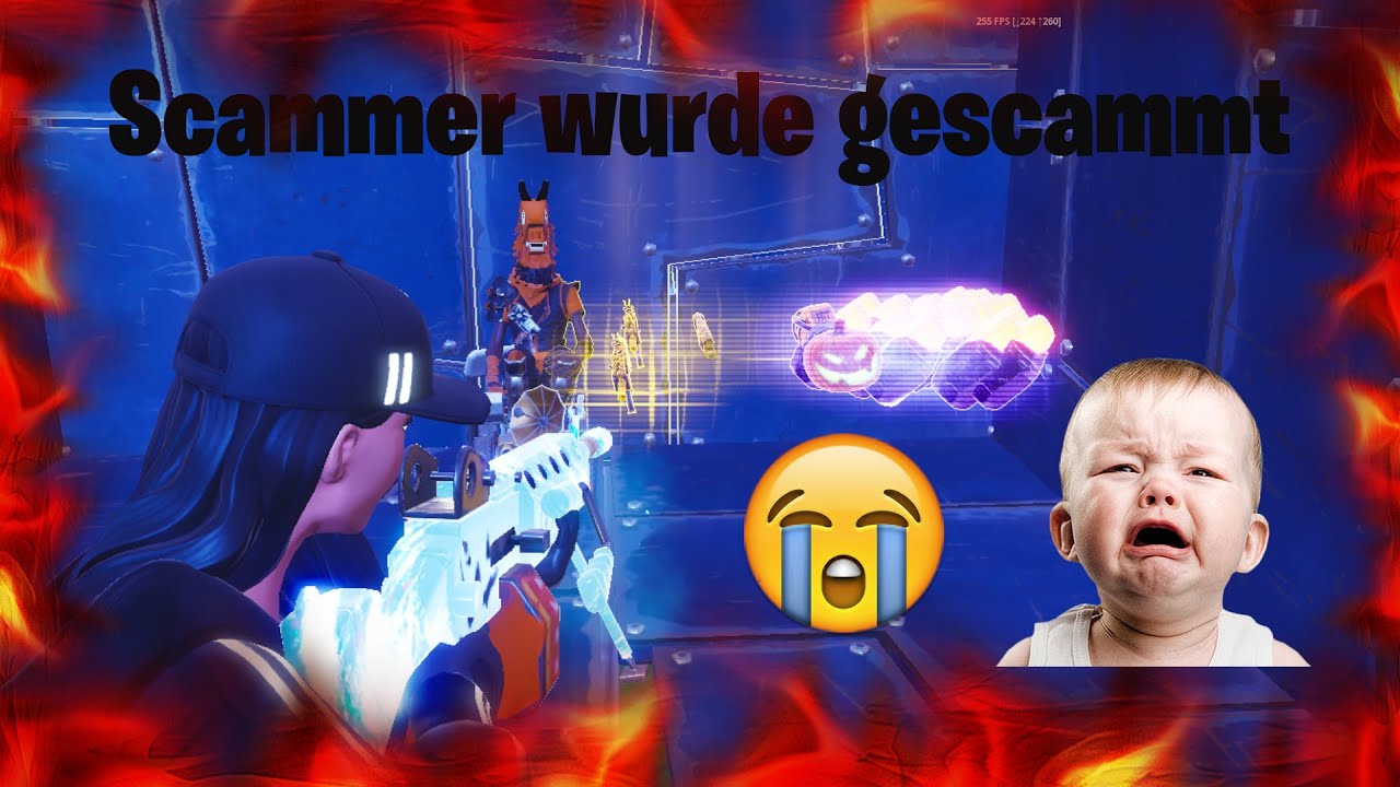 Extrem loster Scammer wird hops genommen. Scammer wurde gescammt in Fortnite RDW