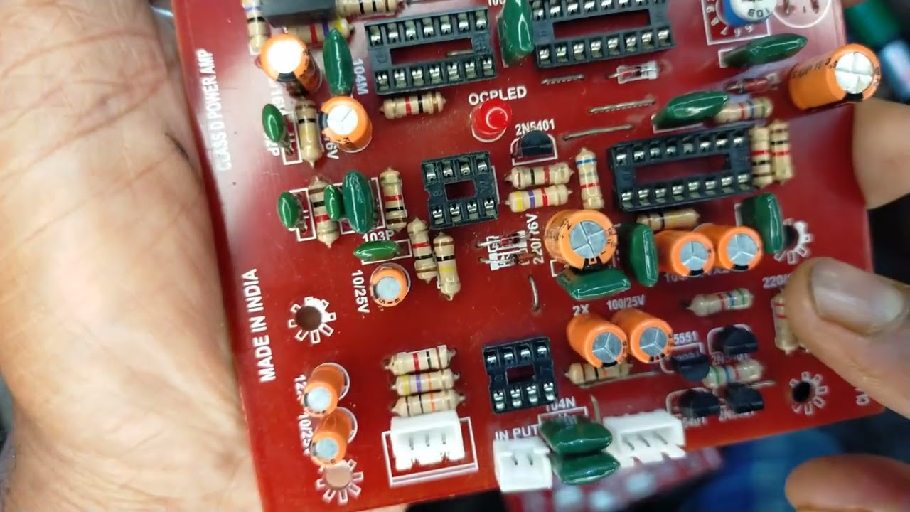 CLASS D 5000 WATT REPERING AND FOLT OUT PCB ALL SPEARPARTS NIL OR SUGGESTION.
