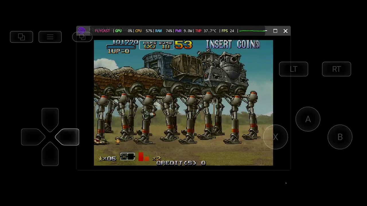 Metal Slug 6 Arcade Android Gamehub PC Windows Emulator Mali Mediatek Dimensity 8100