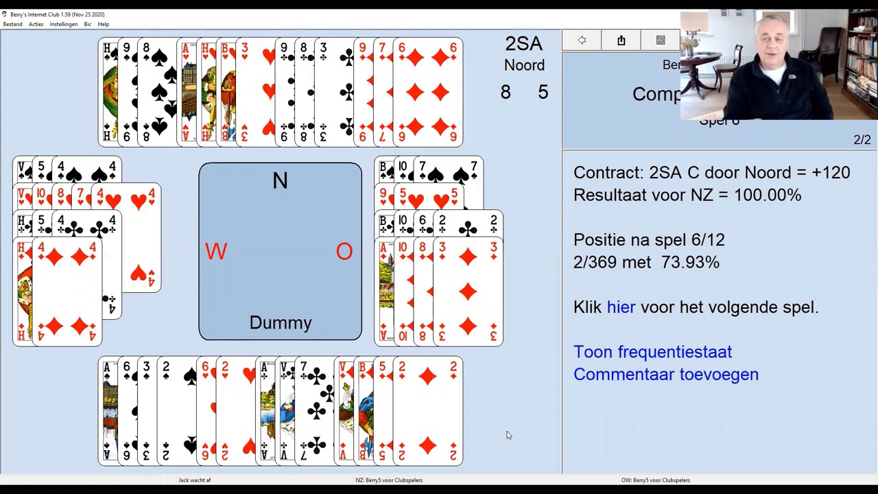 Speel Bridge met Berry, aflevering 8