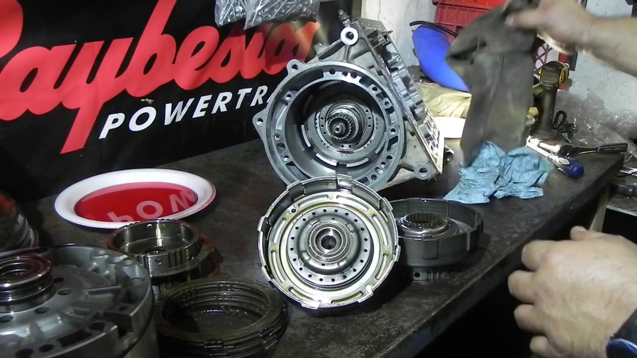 A43D Rear Clutch Front Clutch Armado Sexta Parte