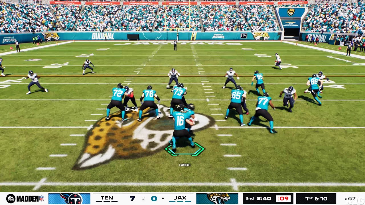 Madden NFL 26 - Tennessee Titans vs Jacksonville Jaguars - Gameplay (PS5 UHD) [4K60FPS]