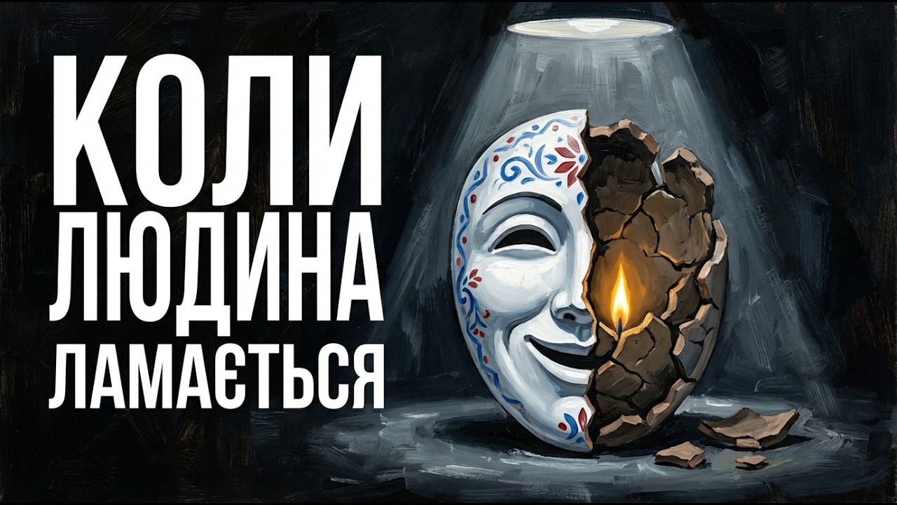 КОЛИ ЛЮДИНА ЛАМАЄТЬСЯ ЗСЕРЕДИНИ — ПРАВДА ПРО ПСИХОЛОГІЧНИЙ ЗРИВ