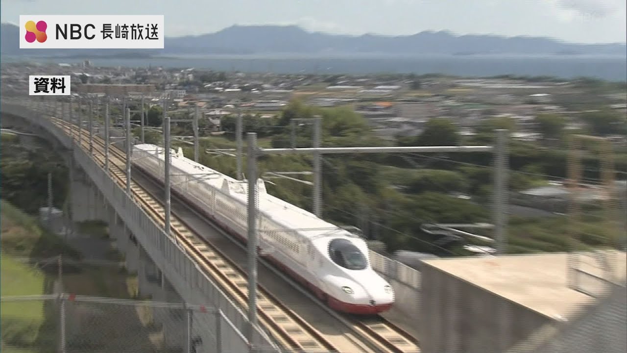 西九州新幹線沿線で長崎県が騒音振動等を調査　長崎県内2か所が騒音が環境基準値超え
