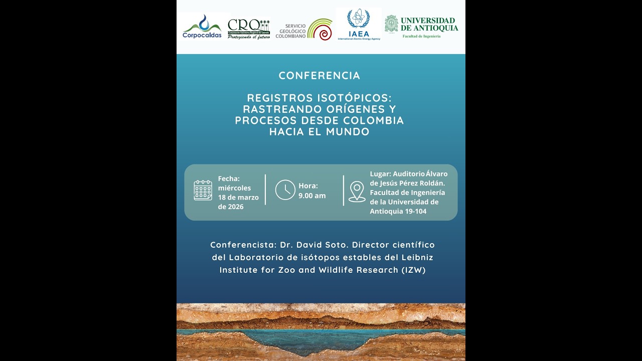 Registros Isotópicos: Rastreando orígenes y procesos desde Colombia hacia el mundo.