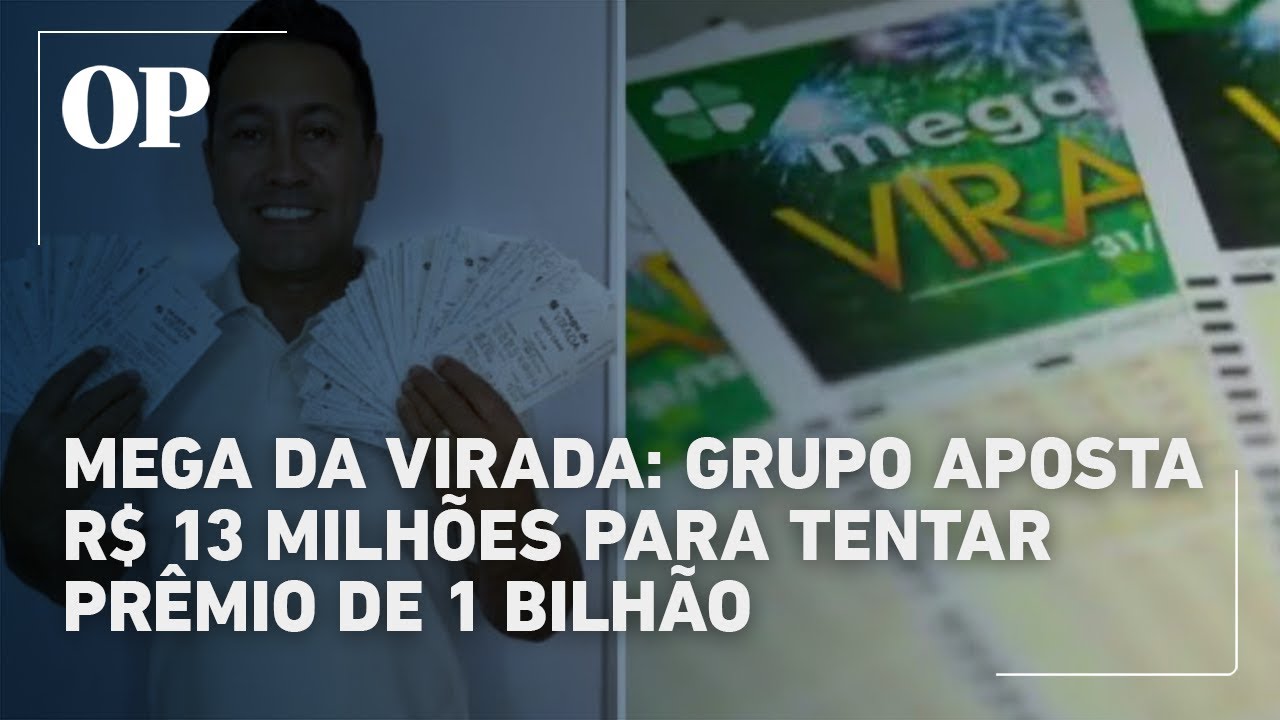 Grupo investe R$ 13 milh&otilde;es para tentar ganhar pr&ecirc;mio de R$ 1 bilh&atilde;o da Mega da Virada