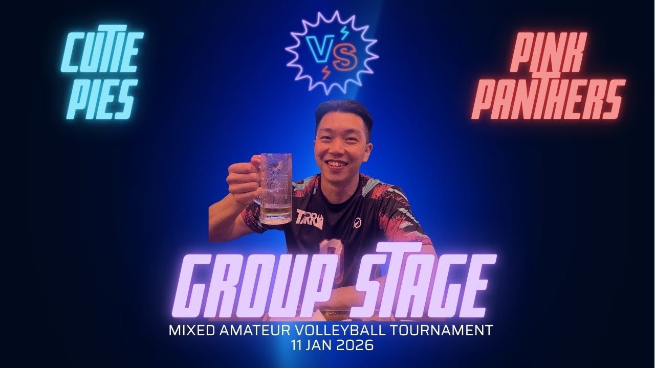 GROUPING 2 • Cutie Pies vs Pink Panthers VC | Amateur Mixed Volleyball Tournament 11/1/2026