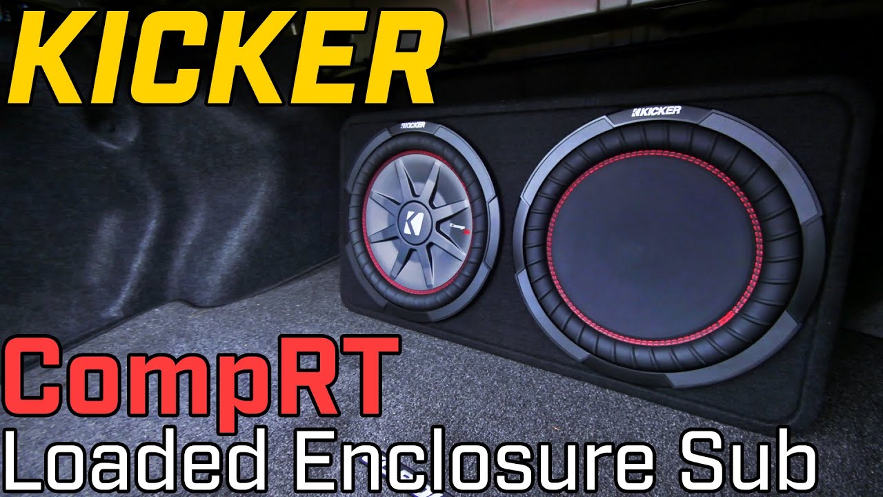 CompRT Loaded Enclosure Subwoofers - 2016 NEW