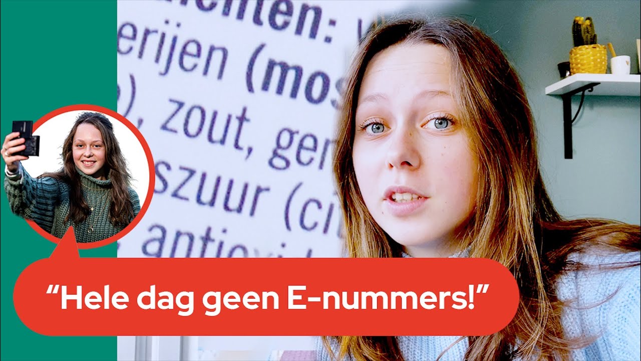Liever een week zonder vlees dan een dag zonder e-nummers | Dani&euml;lle vlogt #46
