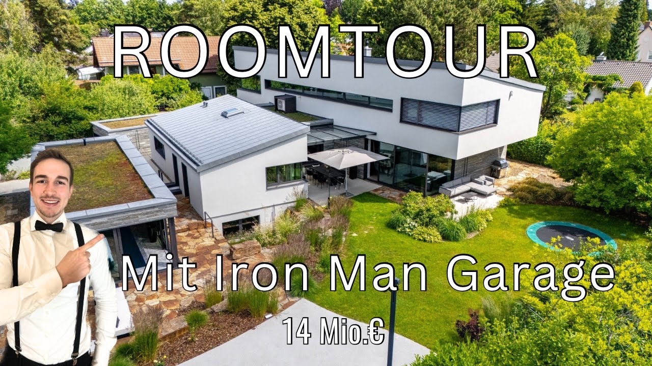 14 Mio Villa mit Mega Garage | Immobilien | München | Roomtour | Haustour | Mr. Unreal Estate