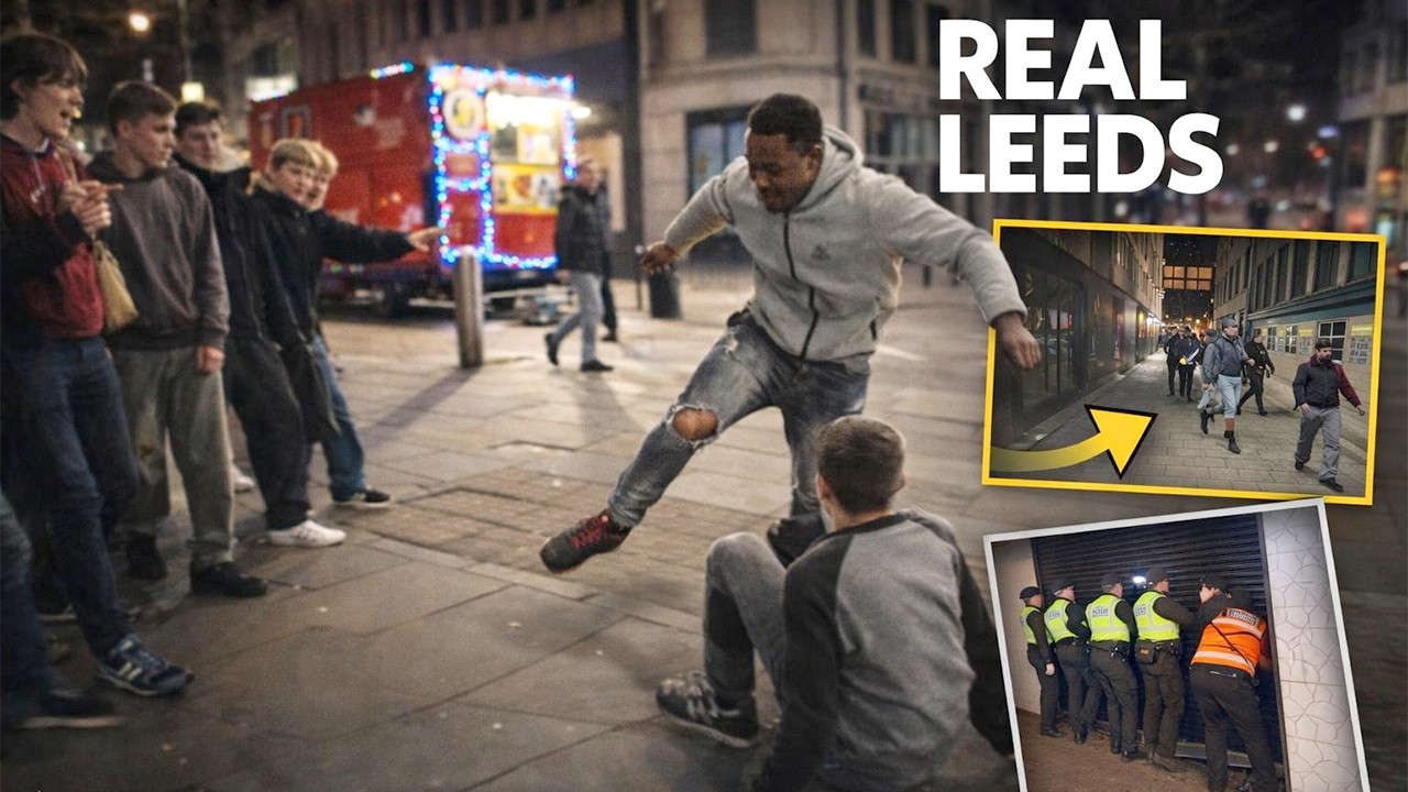 They All Chased Him&hellip; Leeds After Midnight 😳