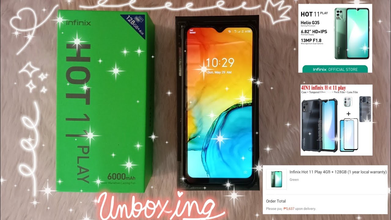 Budget Phone INFINIX Hot 11 Play Unboxing #infinix #infinixhot11play #unboxing