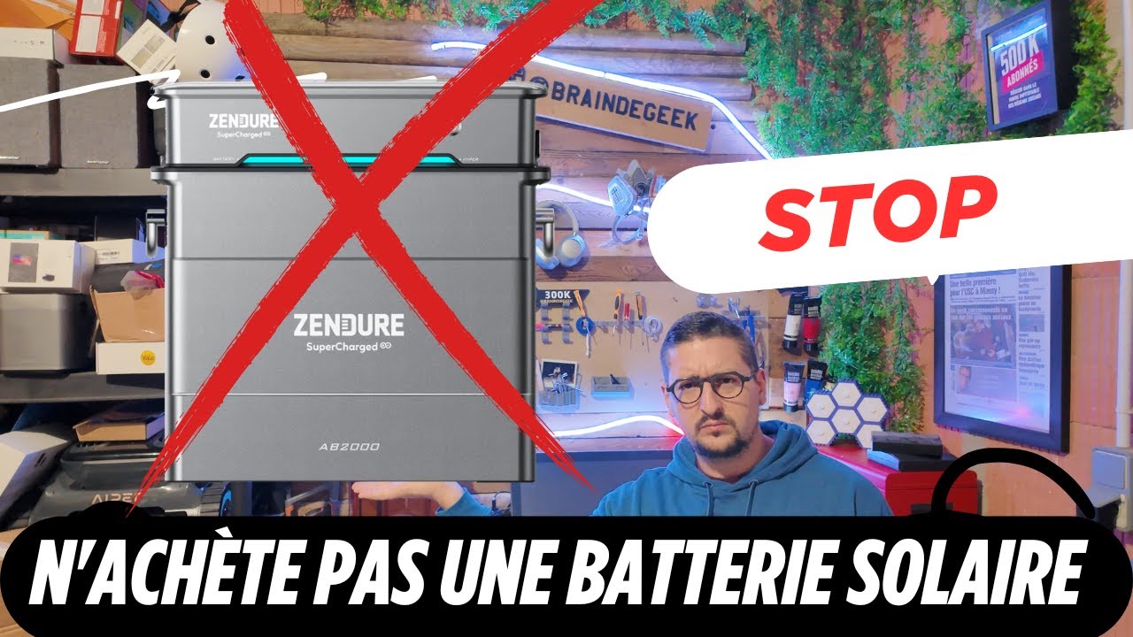 N'ach&egrave;te Pas une Batterie Solaire Avant de Voir &Ccedil;a ! Test Zendure Hyper 2000 : rentable ? Test avis