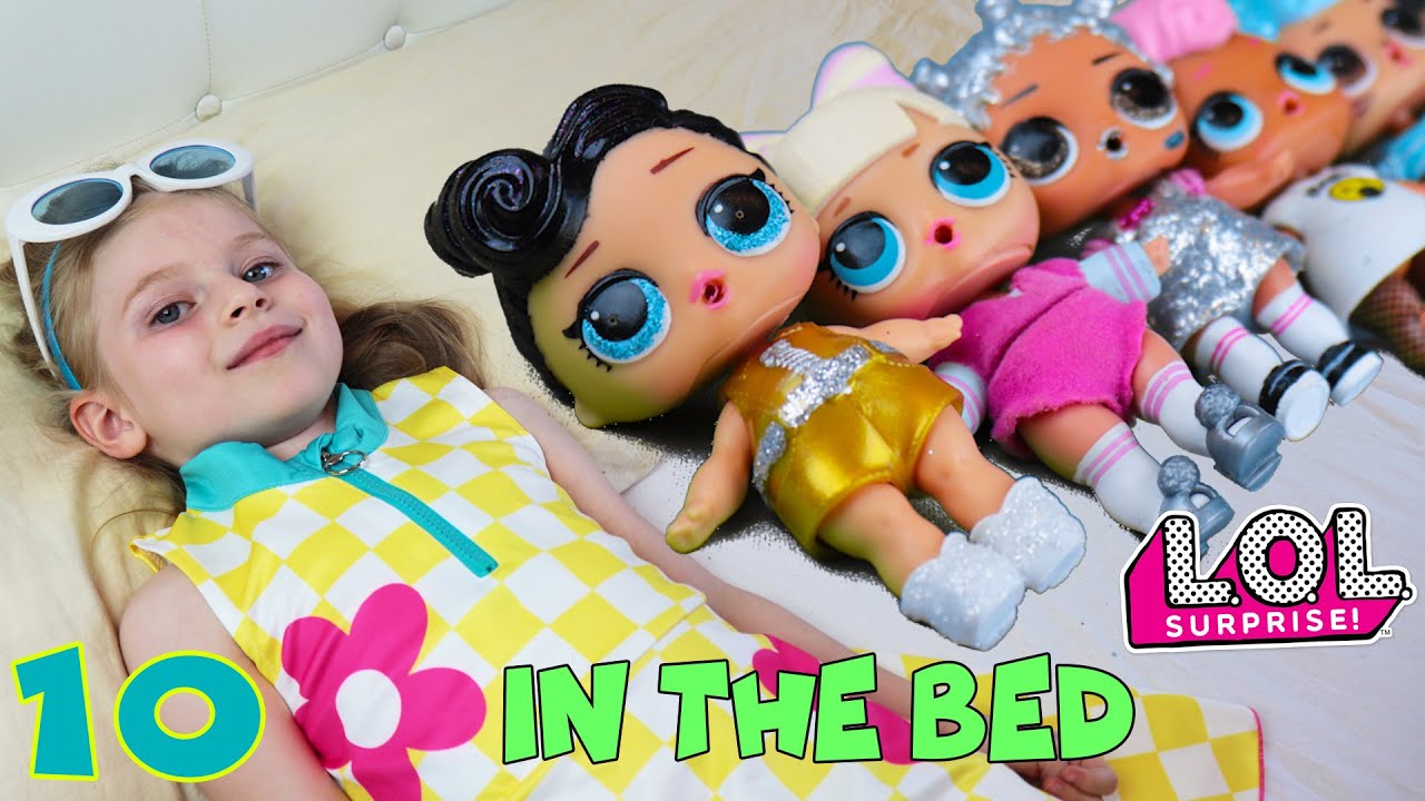 Ten In The Bed | LOL Surprise Dolls | Roll Over | Nursery Rhyme Song by Gabi